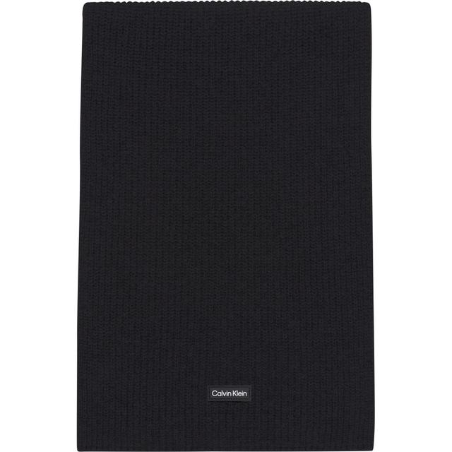 Šalikas vyrams, Juoda, Daddy knit scarf