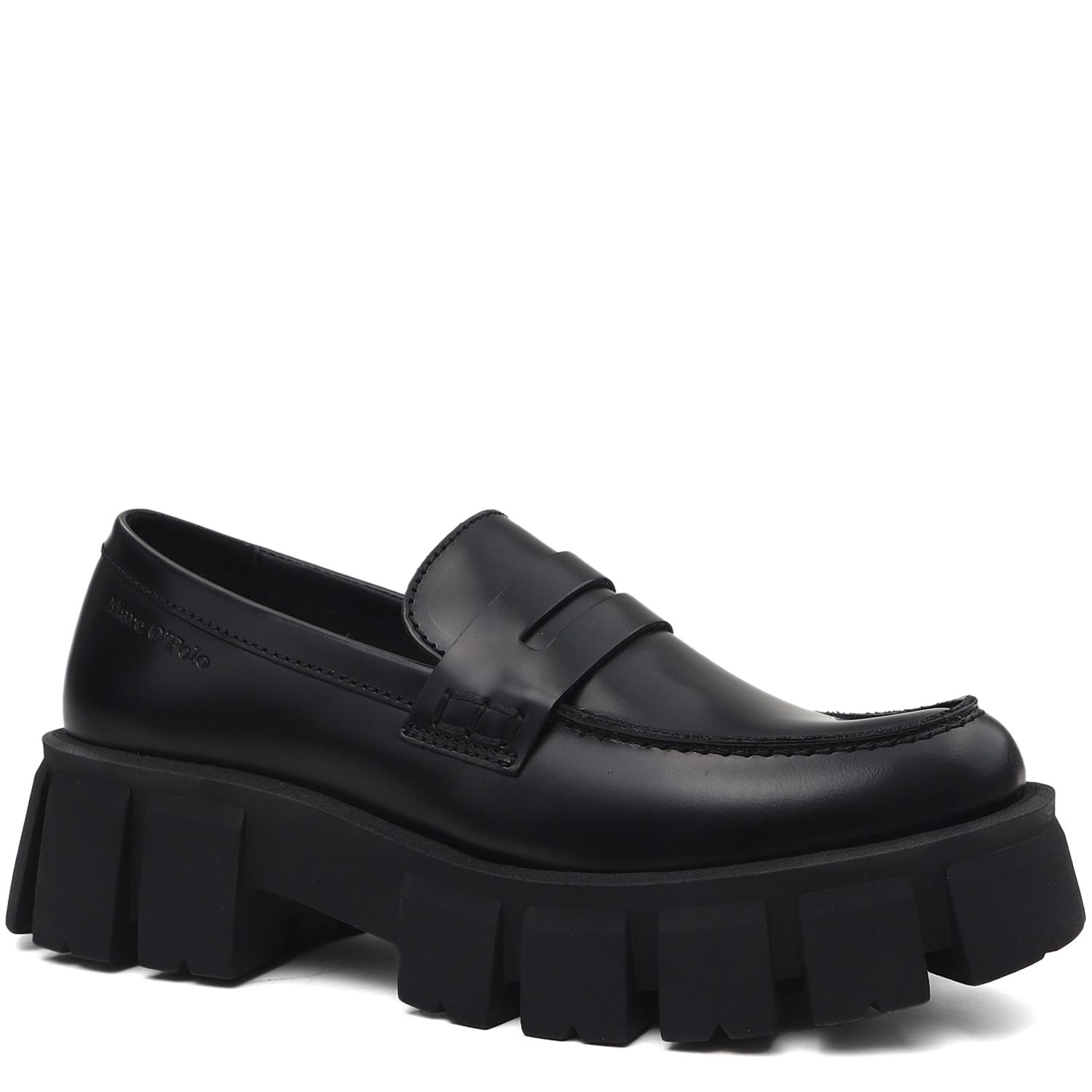 Loaferiai moterims, Juoda, Mod. Lisbet 19E