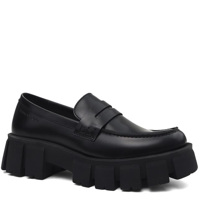 Loaferiai moterims, Juoda, Mod. Lisbet 19E