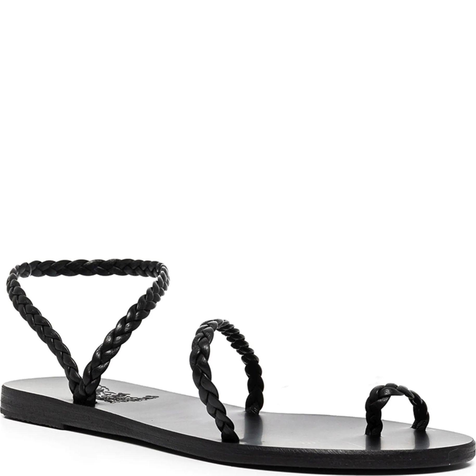 Basutės moterims, Juoda, Eleftheria nappa sandals