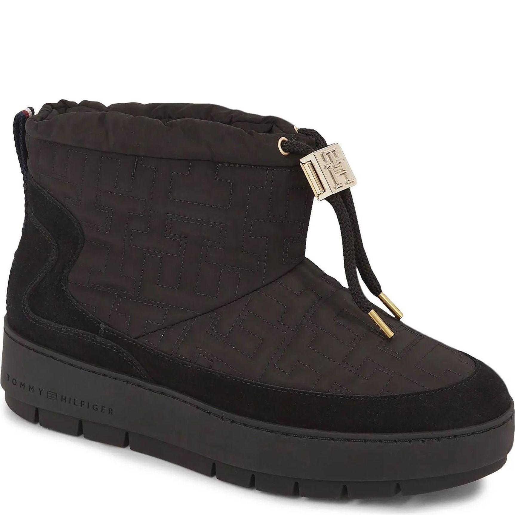 Aulinukai moterims, Juoda, Monogram snowboot