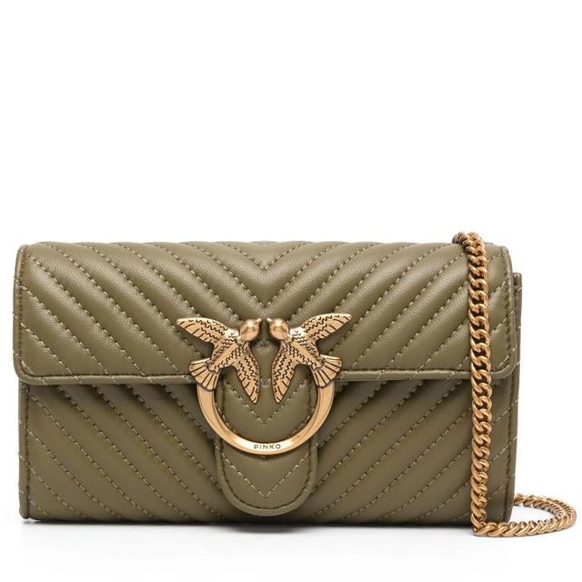 Piniginė moterims, Žalia, Love mini icon wallet c