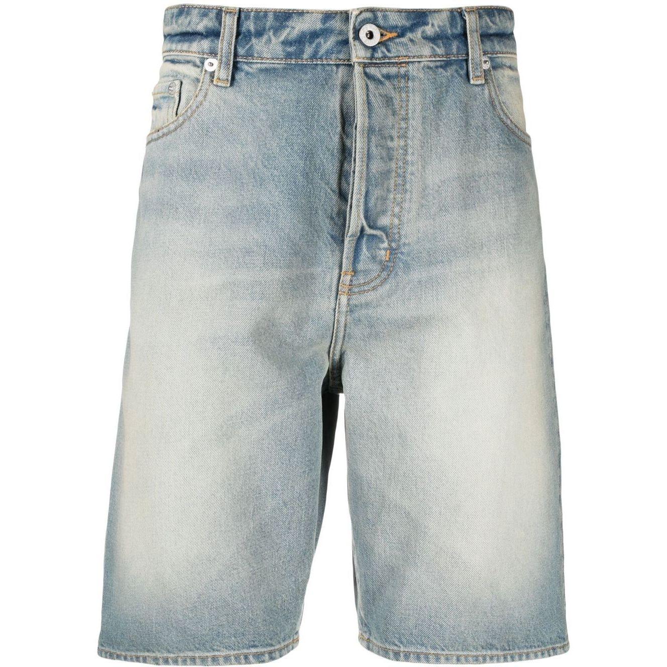 Šortai vyrams, Mėlyna, Dirty himawari shorts