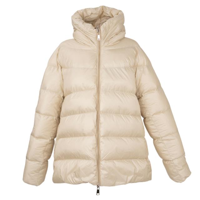 Pūkinė striukė moterims, CREAM, Jackets, smr6580-25205bei