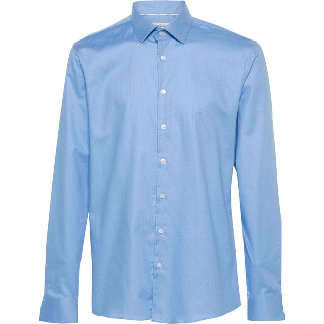 Marškiniai ilgomis rankovėmis vyrams, Mėlyna, L/s shirt