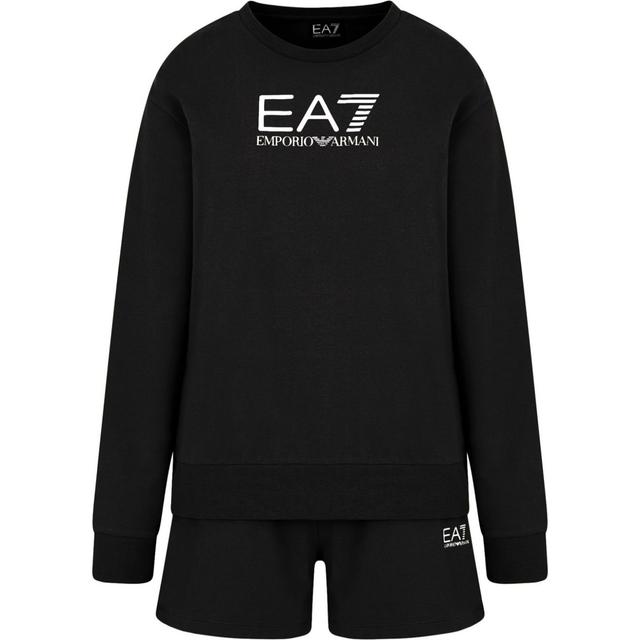 Sportinis kostiumas moterims, Juoda, Logo-print tracksuit