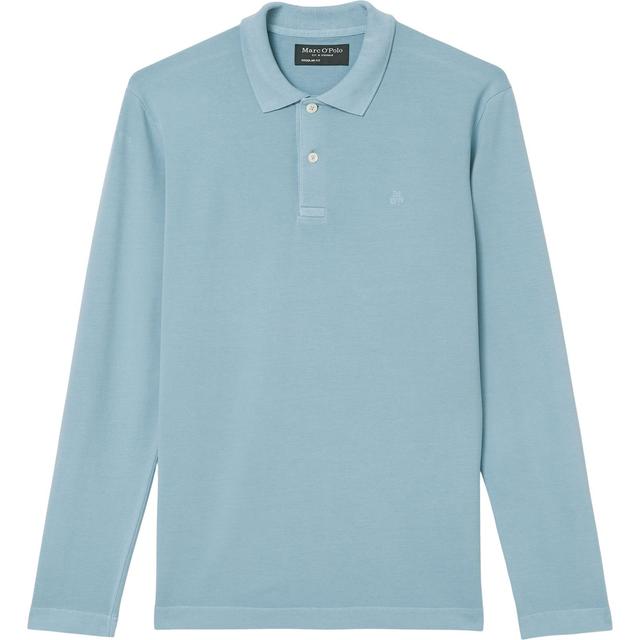 Polo marškiniai ilgos rank. vyrams, Mėlyna