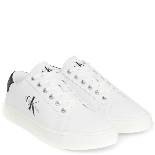 Laisvalaikio bateliai vyrams, Balta, Classicc low lace up leisure