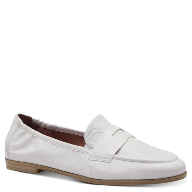 Mokasinai moterims, Balta, Mocasins