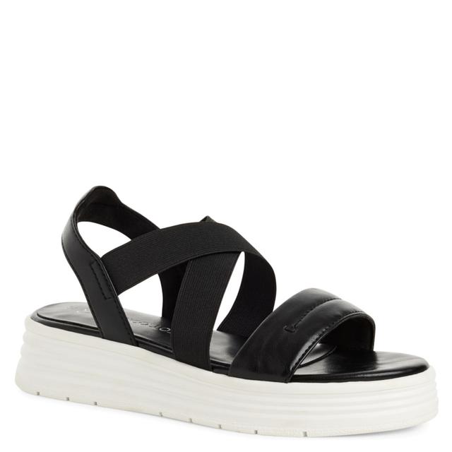 Basutės moterims, Juoda, Sandals