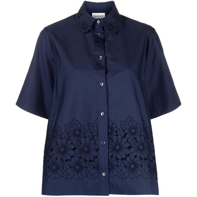 Marškiniai trump. rankovėmis moterims, Mėlyna, Short sleeve shirt