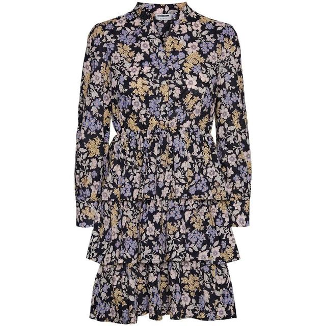 Kardiganas moterims, Juoda, NMLAURA L/S LAYER DRE