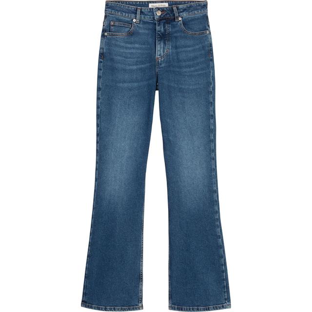 Platėjantys džinsai moterims, Mėlyna, Flared 500923012083