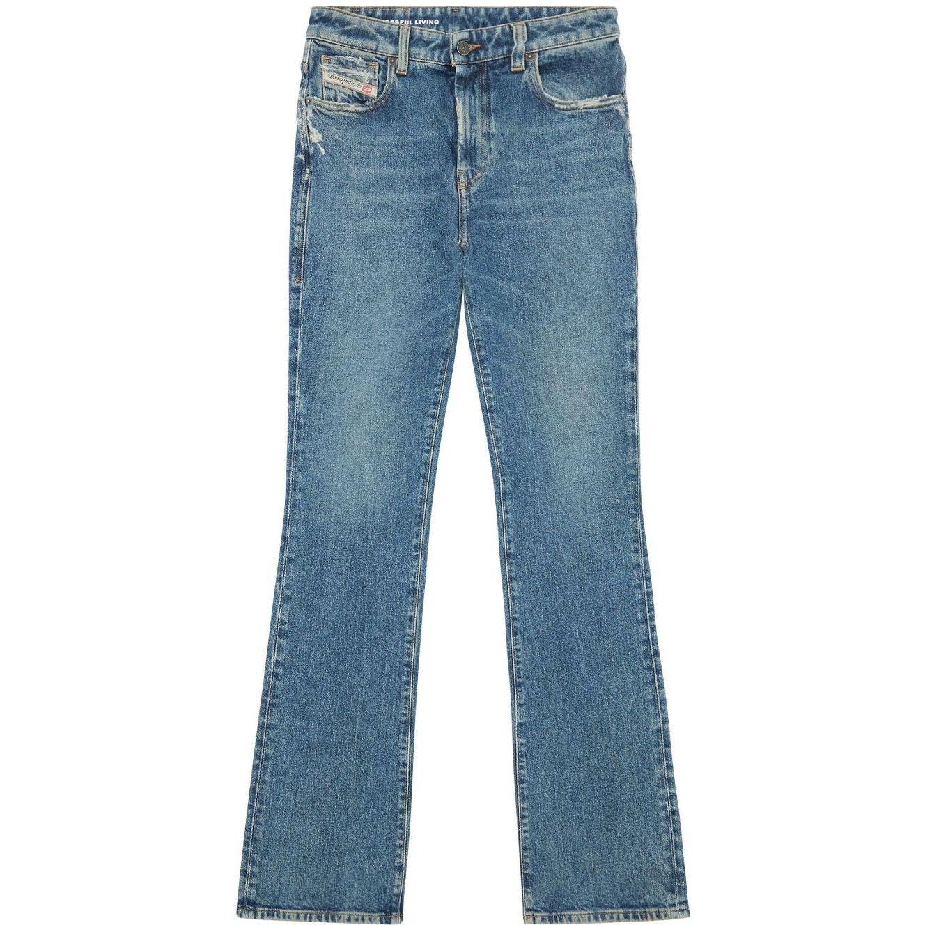 Platūs džinsai moterims, Mėlyna, D-escription l.32 trousers