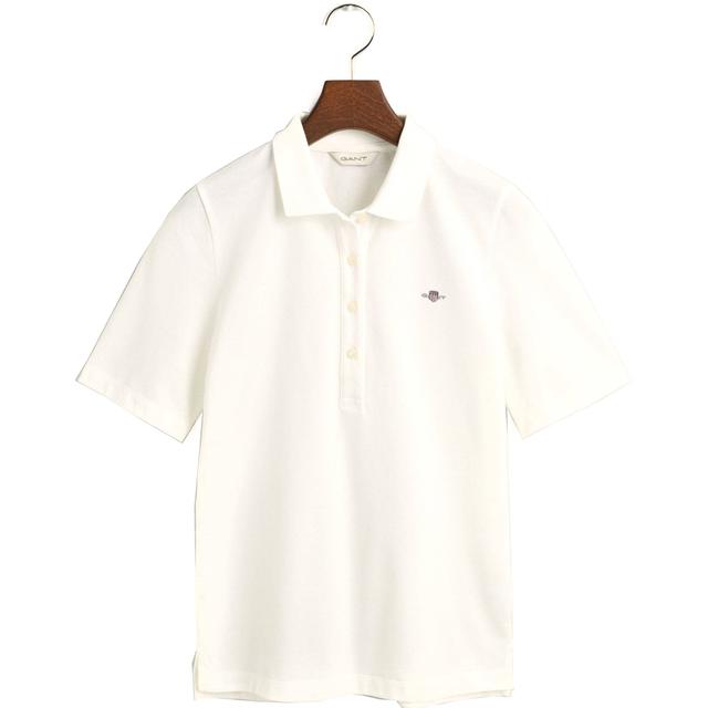 Polo marškiniai trumpos rank. moterims, Balta