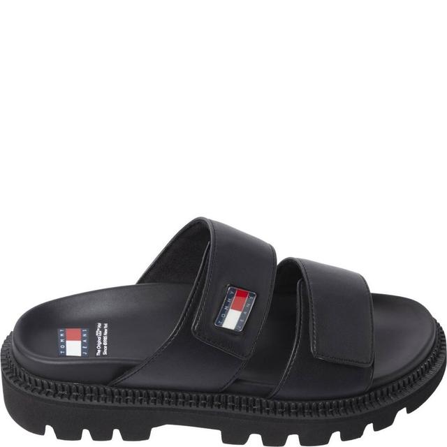 Šlepetės moterims, Juoda, Puffed sandal