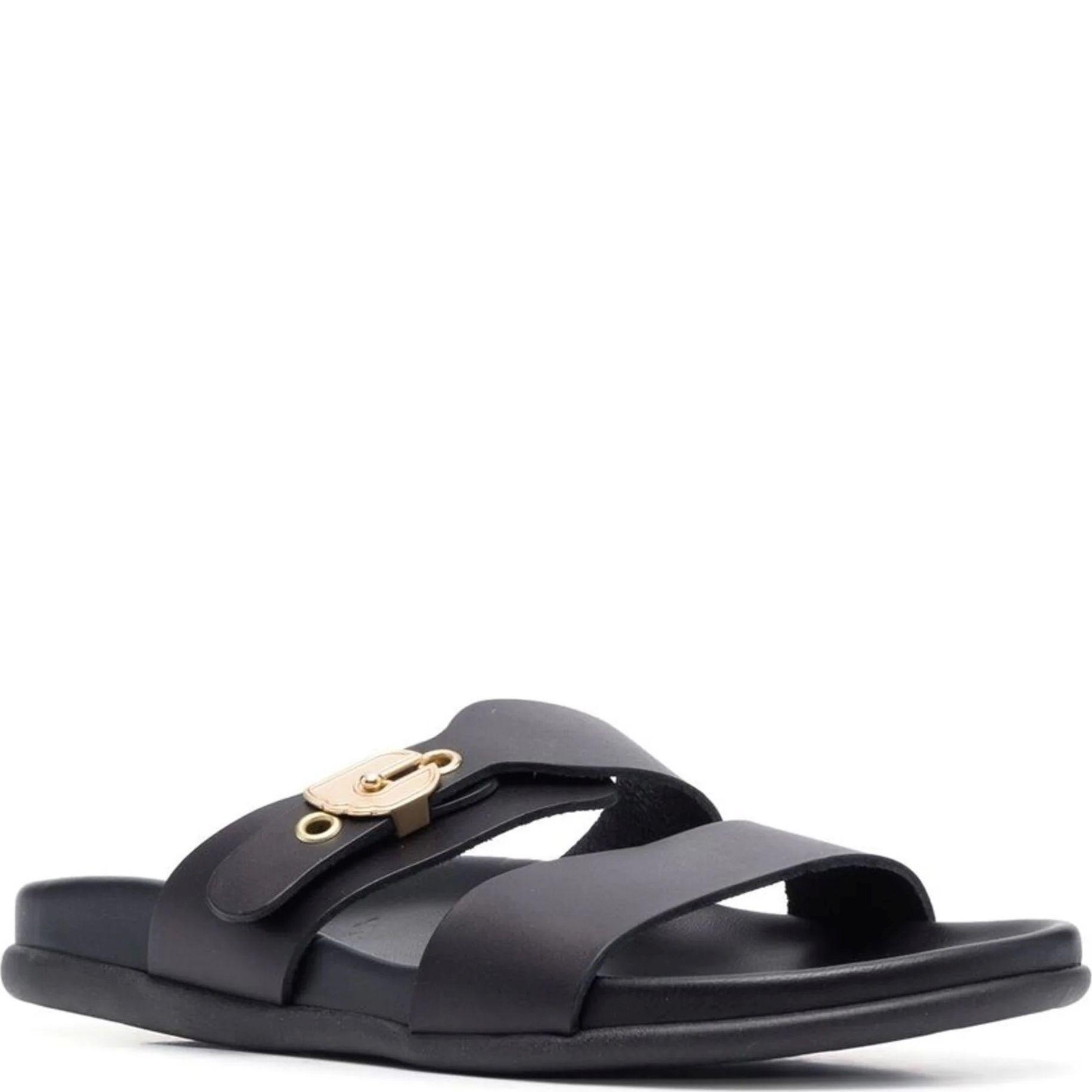 Basutės moterims, Juoda, Latria vachetta sandals