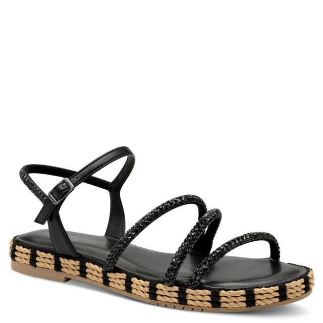 Basutės moterims, Juoda, Sandals