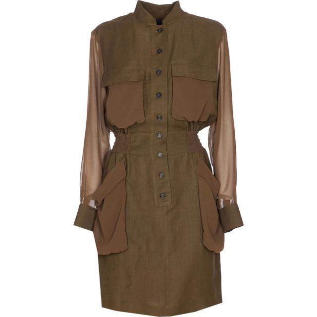 Midi suknelė moterims, Žalia, Benvenuto dress