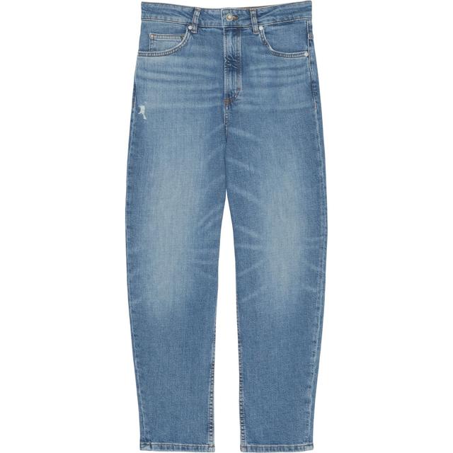 Tiesūs džinsai moterims, Mėlyna, Straight M08915612037