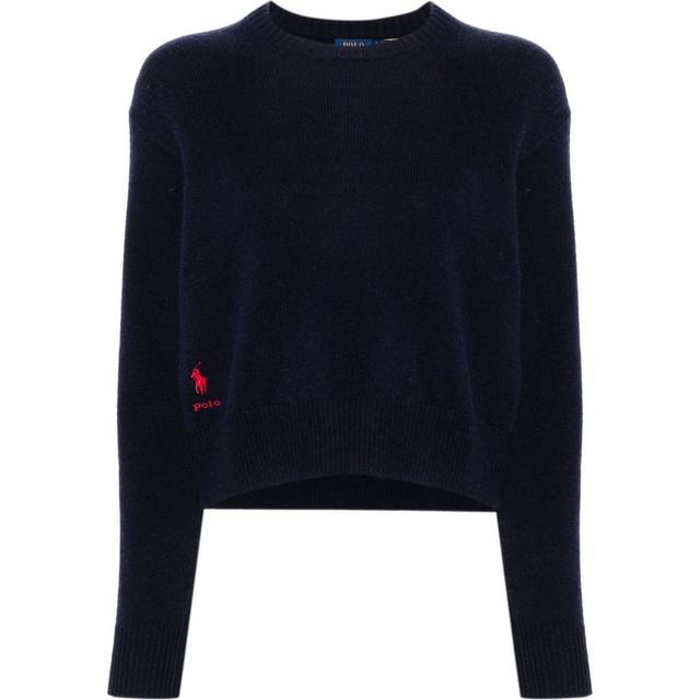 Megztinis moterims, Mėlyna, Long sleeve pullover