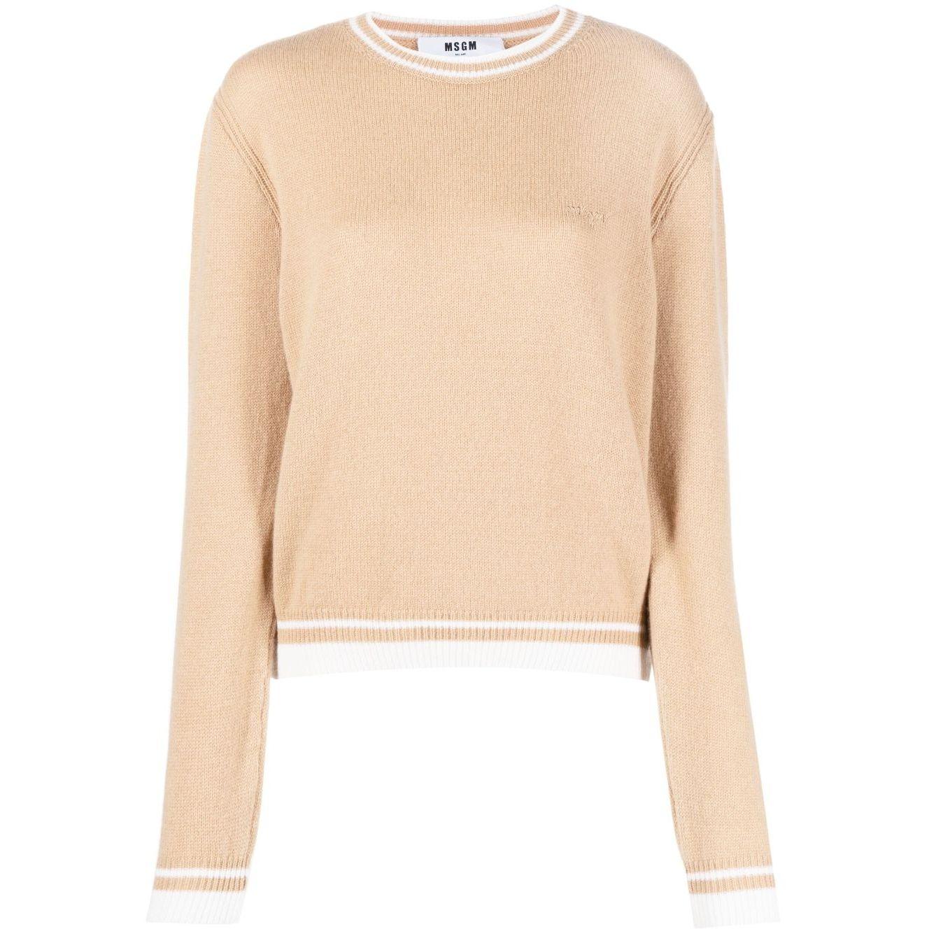 Megztinis moterims, Smėlio, Sweater