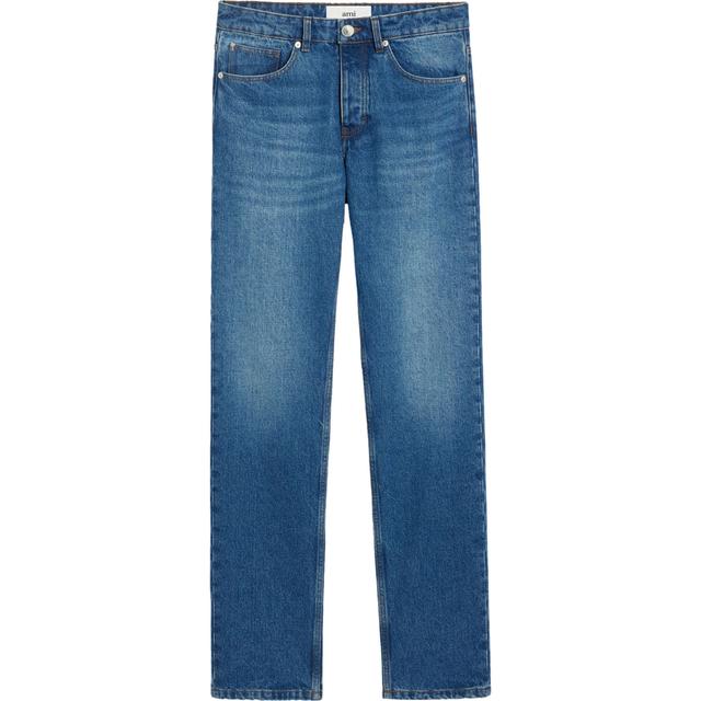 Tiesūs džinsai vyrams, Mėlyna, Straight-leg jeans