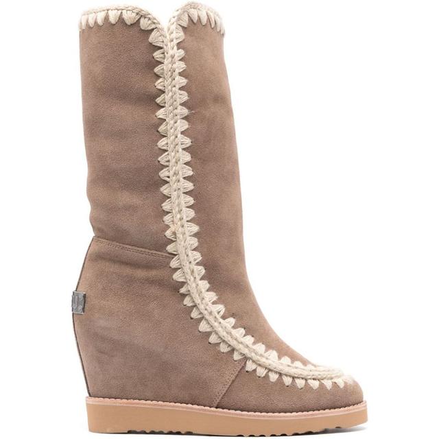 Auliniai moterims, Pilka, French toe wedge tall