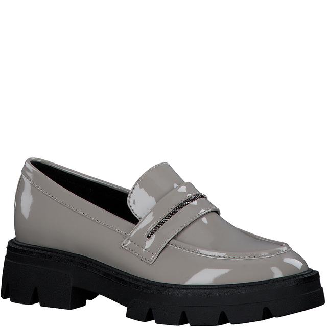 Loaferiai moterims, Pilka, LOAFERS