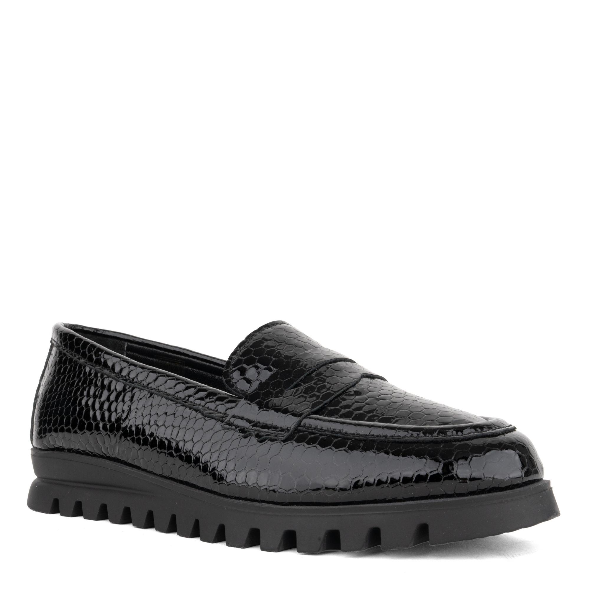 Loaferiai moterims, Juoda, Loafers