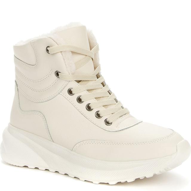 Pašiltinti aulinukai moterims, Balta, WARM BOOTS