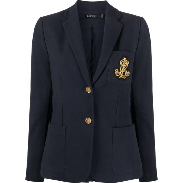 Švarkas moterims, Mėlyna, Bullion jacquard blazer