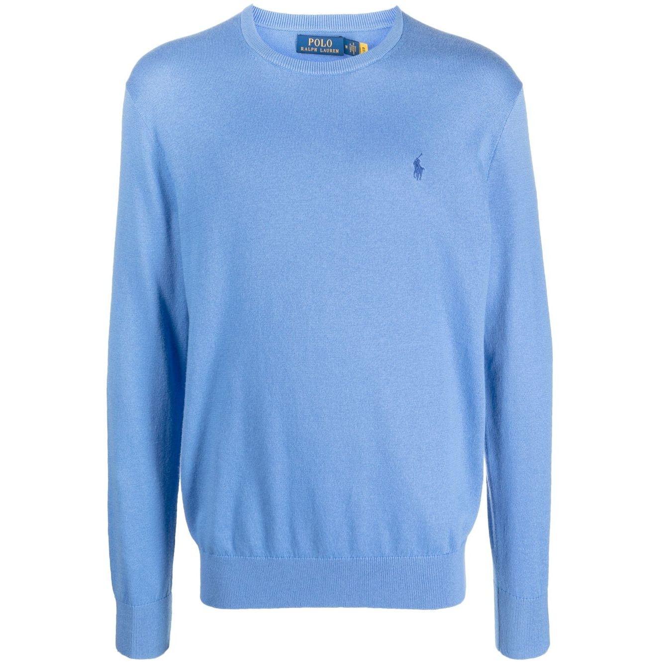 Sportinis nertinis vyrams, Mėlyna, Long sleeve pullover