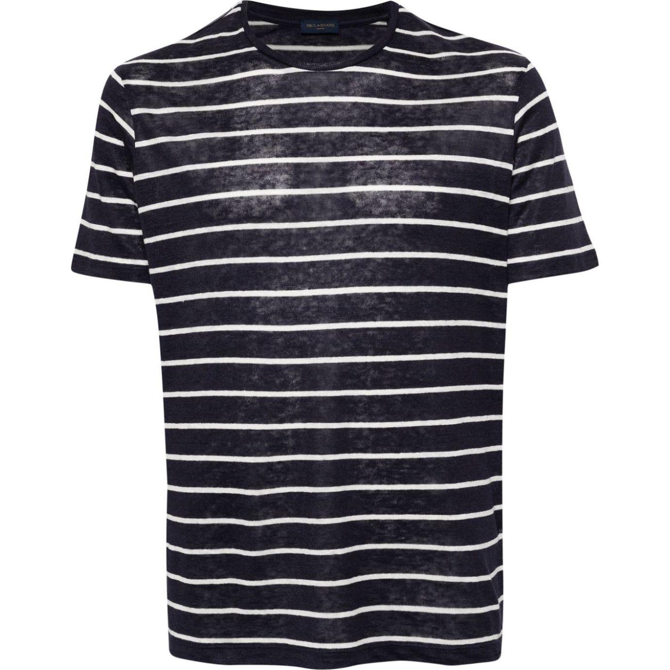 Marškiniai ilgomis rankovėmis vyrams, Mėlyna, linen t-shirt