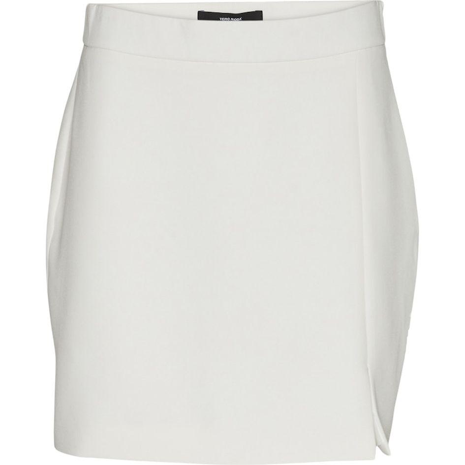 Mini sijonas moterims, Balta, Vmflorenti mini skirt