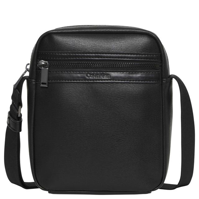 Rankinė per petį vyrams, Juoda, zip reporter