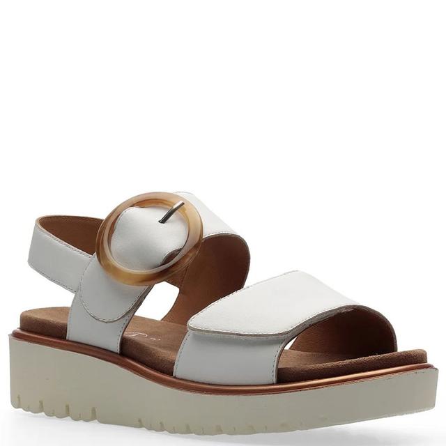 Basutės moterims, Balta, Bilbao sandals