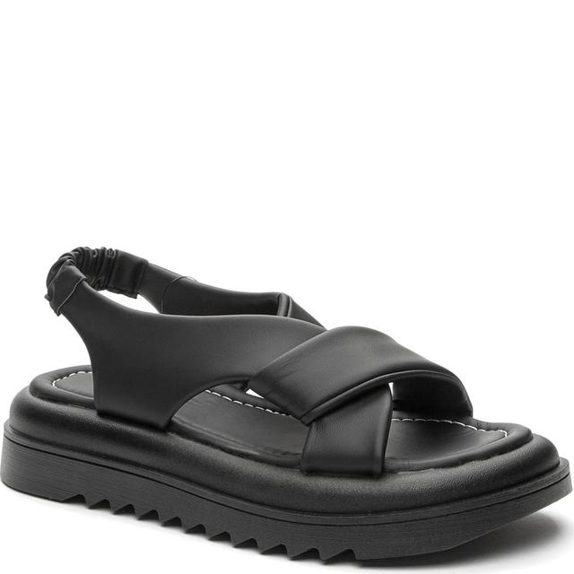 Basutės moterims, Juoda, SANDALS