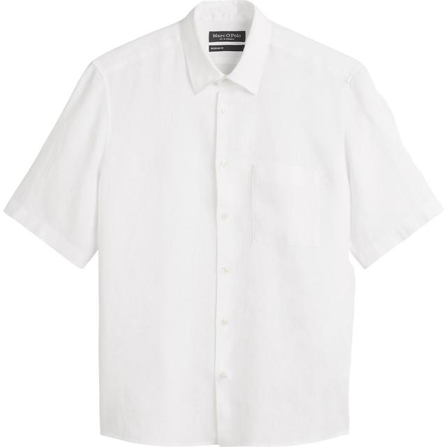 Marškiniai trump. rankovėmis vyrams, Balta