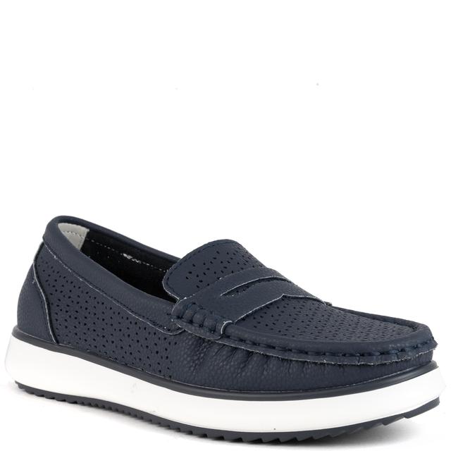 Mokasinai moterims, Mėlyna, Mocassins