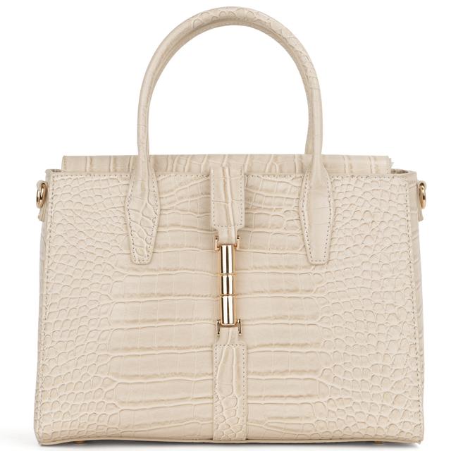 Pirkinių krepšys moterims, Smėlio, Tote bag