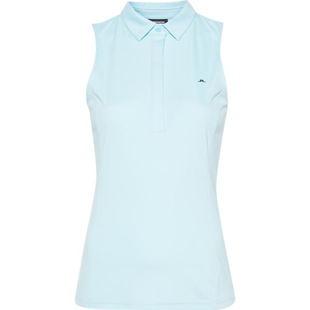 Polo marškiniai trumpos rank. moterims, Mėlyna, Dena sleeveless top