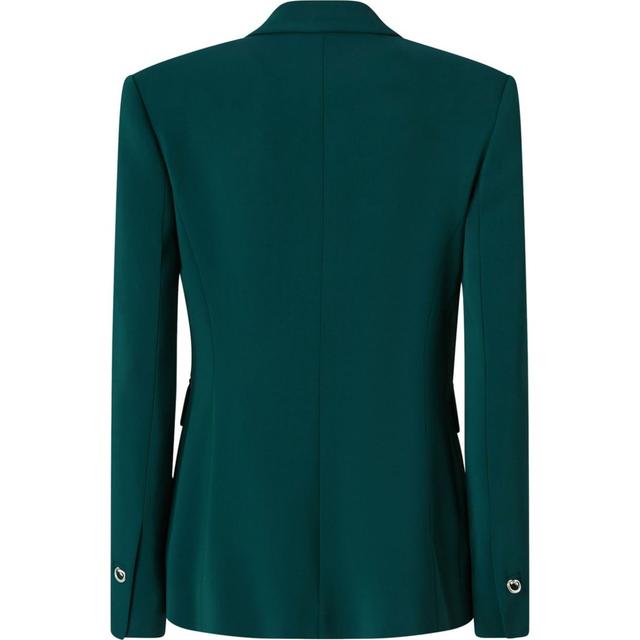 Švarkas moterims, Juoda, Metal-buttons cady blazer