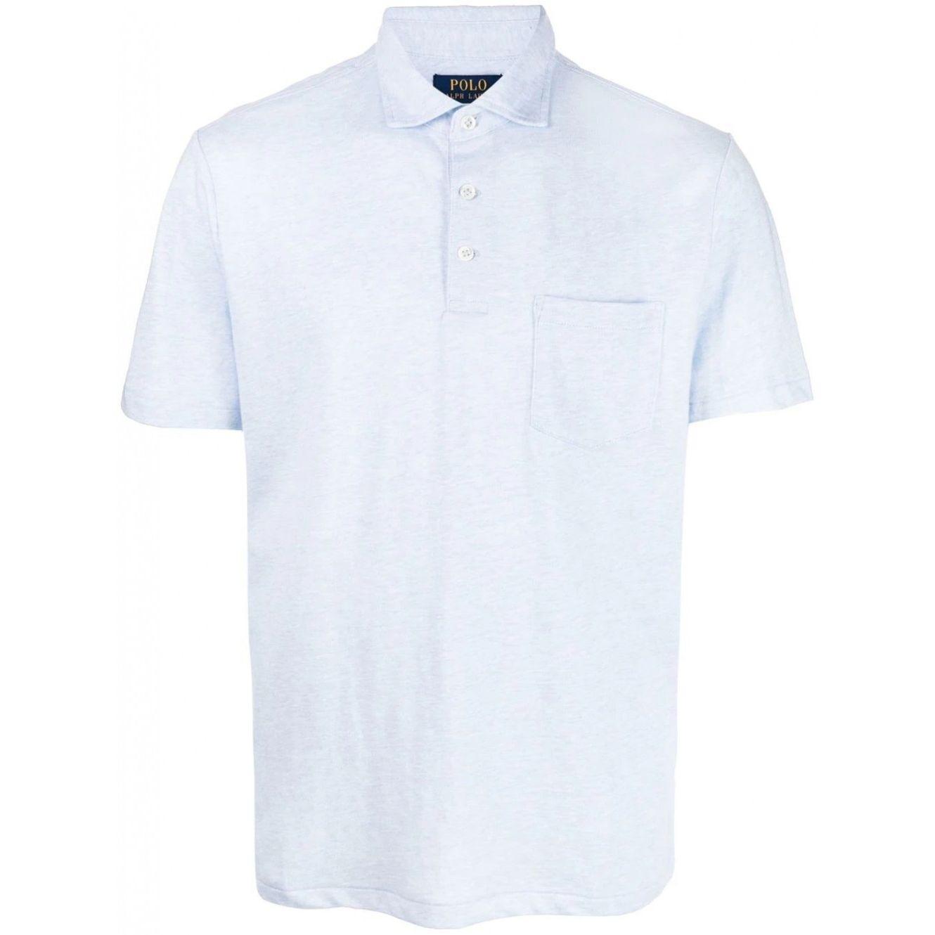 Polo marškiniai trumpos rank. vyrams, Mėlyna, Short sleeve polo shirt