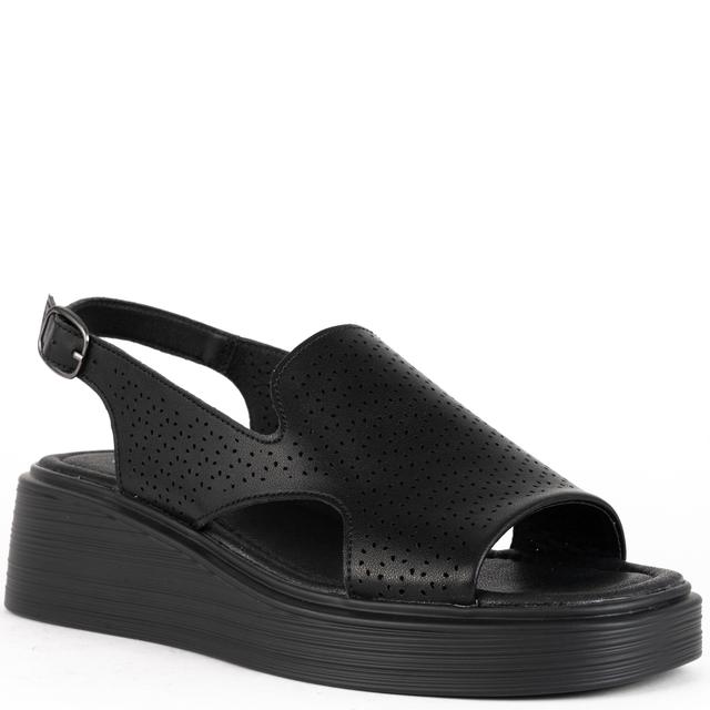 Basutės moterims, Juoda, Sandals