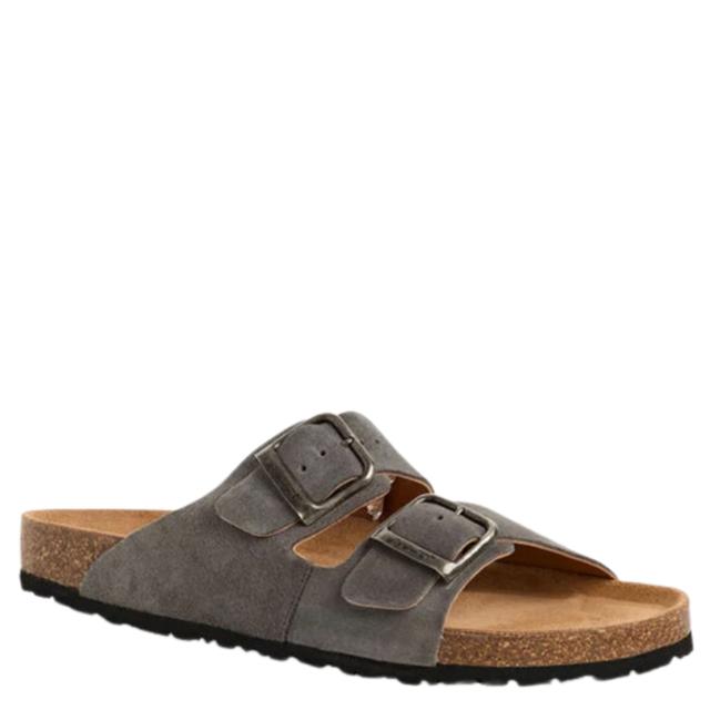 Šlepetės vyrams, Pilka, Slippers