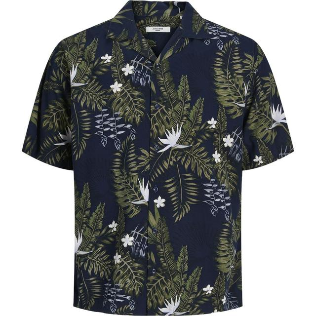 Marškiniai vyrams, Mėlyna, JPRBLATROPIC RESORT SH