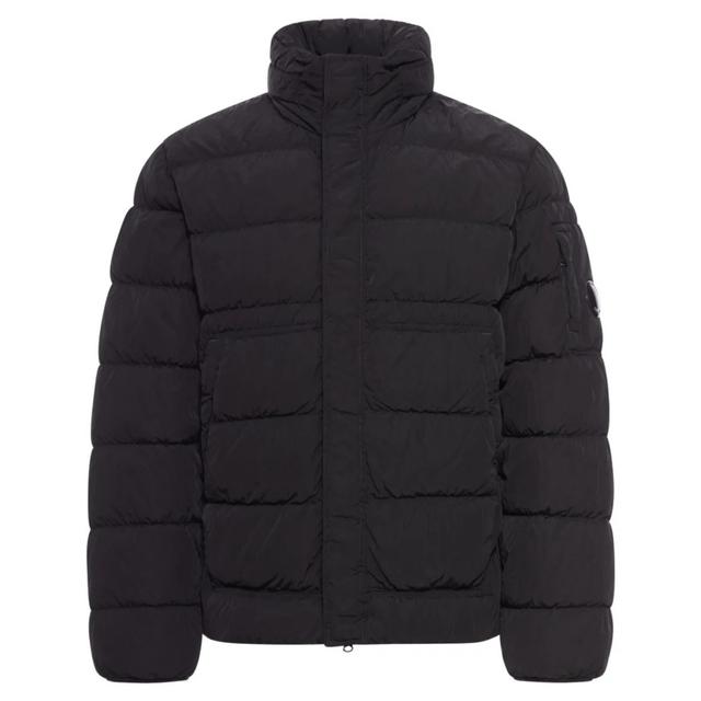 Pūkinė striukė vyrams, Juoda, Medium jacket