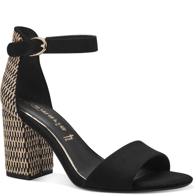 Basutės moterims, Juoda, Sandals