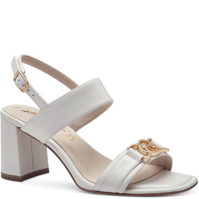 Basutės moterims, Balta, Sandals